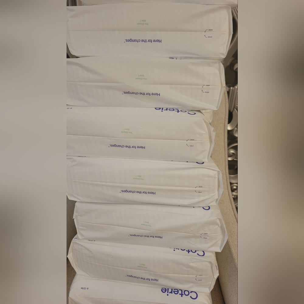 Coterie Premium Diapers Size 1 β 3-Pack - Picture 4 of 4